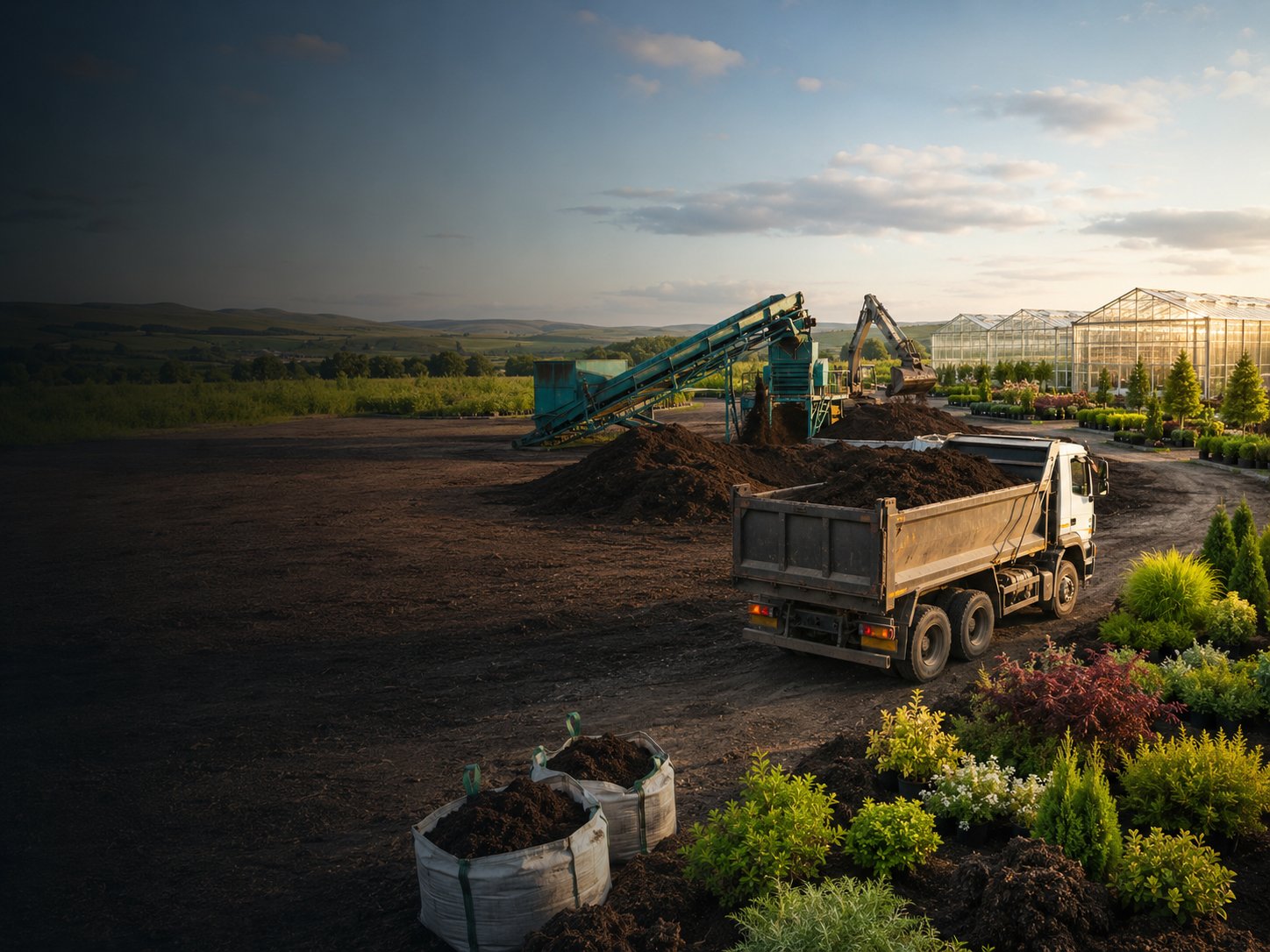 Caucasus Peat field